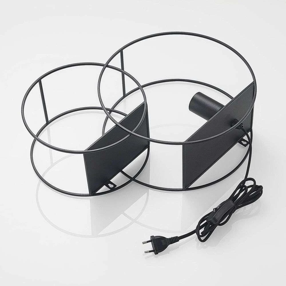 Andrik 2 Round Wandleuchte Black - Lucande 7 Andrik 2 Round Wandleuchte Black - Lucande – Bild 7