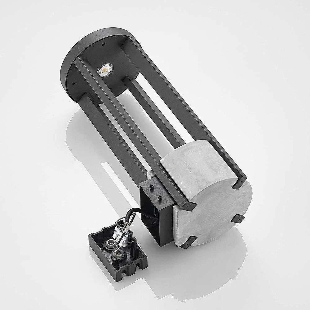 Overa LED Außen Wandleuchte Dark Grey - Lucande 6 Overa LED Außen Wandleuchte Dark Grey - Lucande – Bild 6