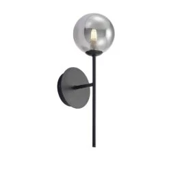 Wynina 1 Wandleuchte Black/Smoke - Lucande