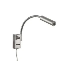Anaella LED Wandleuchte D47 Nickel - Lucande