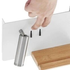 Kimo LED Square Shelve Wandleuchte USB White/Nickel - Lucande -Lucande 4251911709414 6