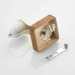 Becky Wandleuchte White/Wood - Lucande -Lucande 42519117120567