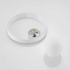 Andelina Wandleuchte White/Opal - Lucande 15 Andelina Wandleuchte White/Opal - Lucande -Lucande 42519117120948