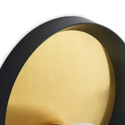 Andelina Wandleuchte Brass/Black/Opal - Lucande -Lucande 42519117121176