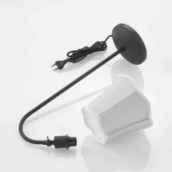 Binta Tischleuchte Silver Grey - Lucande -Lucande 4251911726022 8