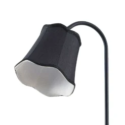 Binta Tischleuchte Silver Black - Lucande -Lucande 4251911726039 5