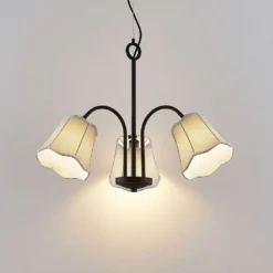 Binta 3 Pendelleuchte Silver Grey - Lucande -Lucande 4251911726145 5