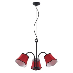 Binta 3 Pendelleuchte Silver Rust - Lucande -Lucande 4251911726183 9