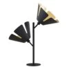 Jemmily 2 Tischleuchte Black/Gold - Lucande