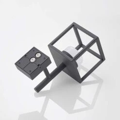 Timio Up Außen Wandleuchte W/Sensor Dark Grey - Lucande -Lucande 4251911735826 7