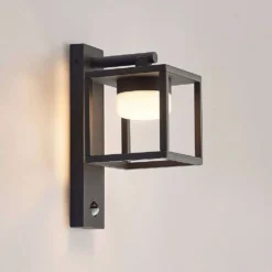 Timio Down Außen Wandleuchte Dark Grey - Lucande -Lucande 4251911735864 4