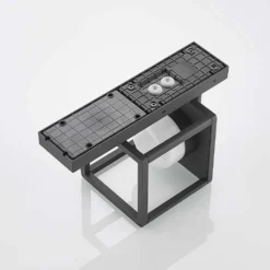 Timio Down Außen Wandleuchte Dark Grey - Lucande -Lucande 4251911735864 7