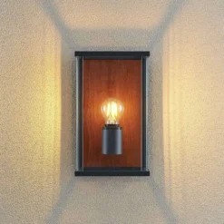 Elwin Außen Wandleuchte - Lucande -Lucande 42519117444225