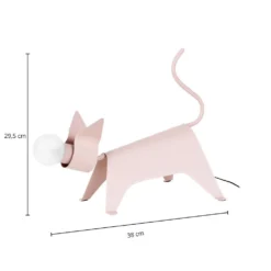 Idaline Tischleuchte Cat Rose - Lucande -Lucande 4251911756197 3