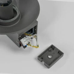 Lucande Marvetta Außenwandleuchte, Dunkelgrau -Lucande 5257002 8