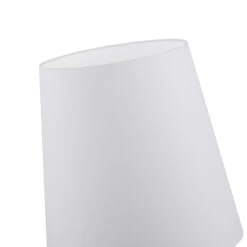 Lucande Elif Stehlampe Weiß, Konisch Eiche Dunkel -Lucande 6722596 5