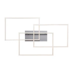 Lucande Lucardis LED-Deckenlampe, 3-flammig, Eckig -Lucande 7620108 5