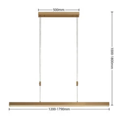 Lucande LED-Hängeleuchte Merrit Verstellbar Messing Matt 13 Lucande LED-Hängeleuchte Merrit Verstellbar Messing Matt -Lucande 7620111 4