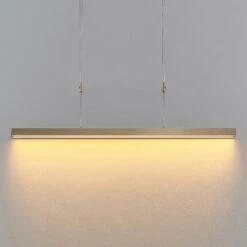 Lucande LED-Hängeleuchte Merrit Verstellbar Messing Matt 14 Lucande LED-Hängeleuchte Merrit Verstellbar Messing Matt -Lucande 7620111 5