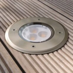 Lucande IP67 - LED-Bodeneinbauleuchte Ava, Rund -Lucande 9616025 4