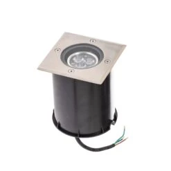 Lucande LED-Bodeneinbauleuchte Schwenkbar, IP67, Eckig -Lucande 9616034 3