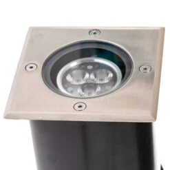 Lucande LED-Bodeneinbauleuchte Schwenkbar, IP67, Eckig -Lucande 9616034 8