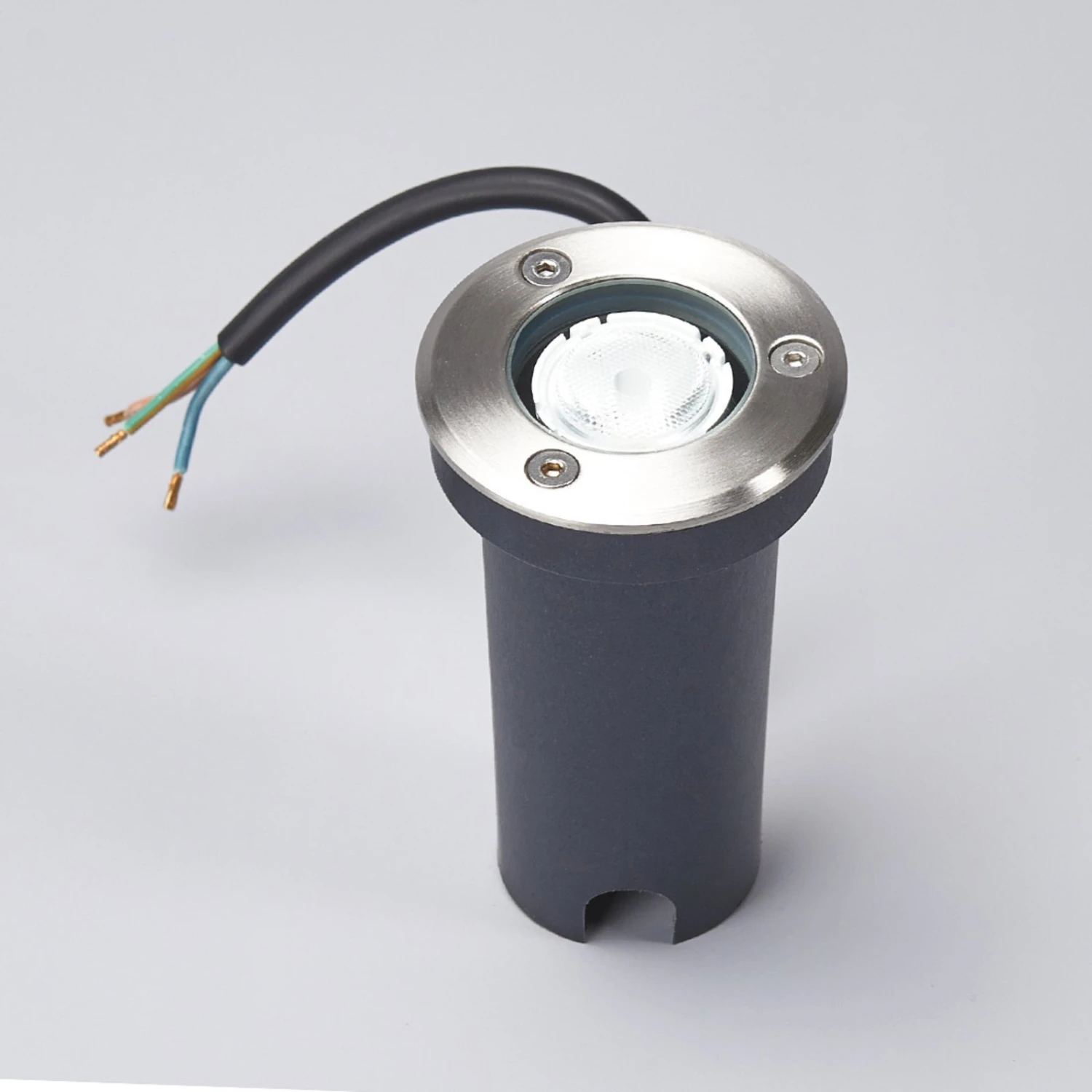 Lucande IP67 LED-Bodeneinbauleuchte Kenan, Edelstahl 3 Lucande IP67 LED-Bodeneinbauleuchte Kenan, Edelstahl – Bild 3