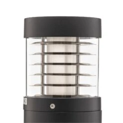 Lucande GrafitgraueLED-Wegeleuchte Lucius - 65 Cm Hoch -Lucande 9616053 4