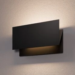 Lucande Moderne LED-Außenwandleuchte Meja - IP54