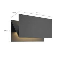 Lucande Moderne LED-Außenwandleuchte Meja - IP54 -Lucande 9616102 4