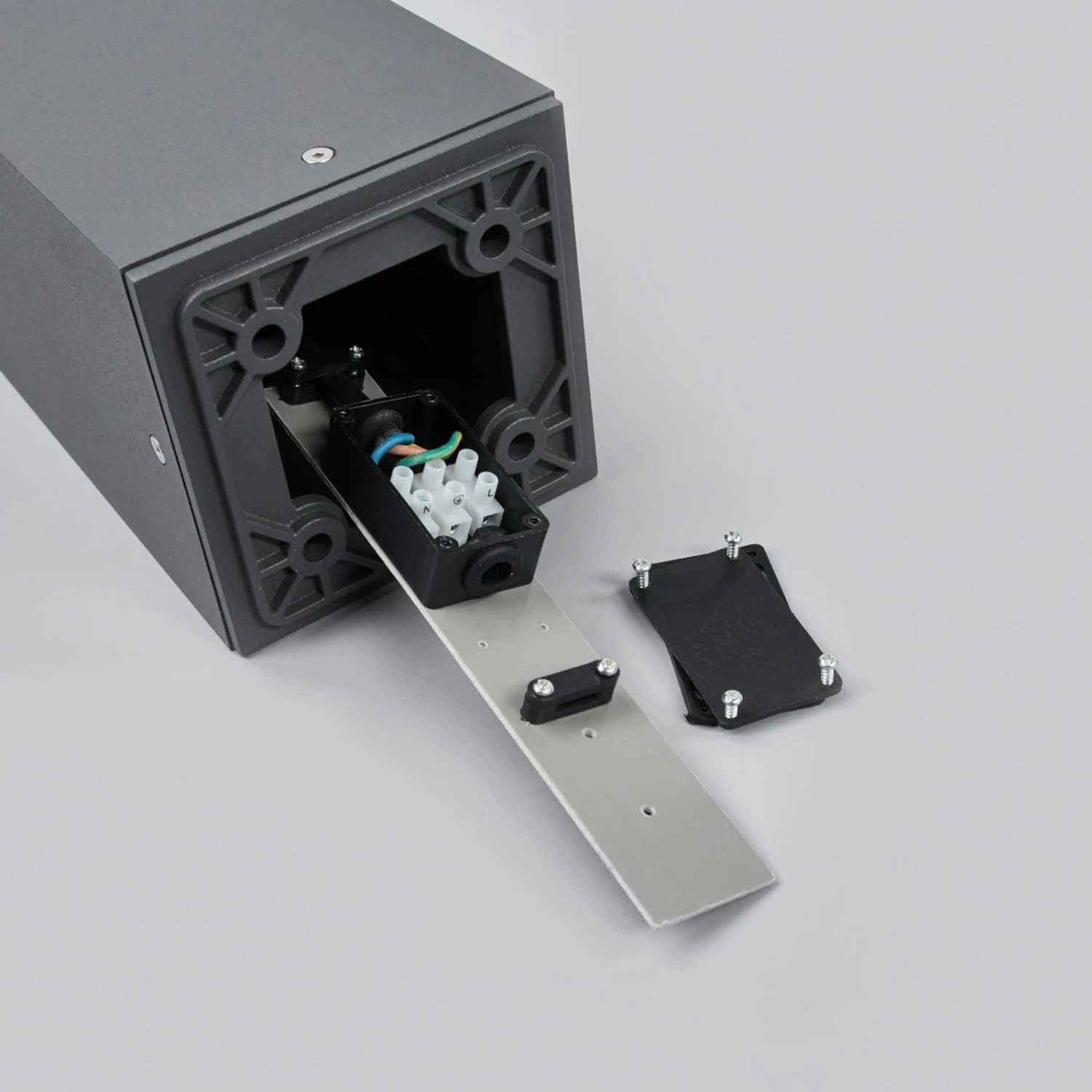 Lucande Wegeleuchte Klemens, Grafitgrau, Höhe 90 Cm 7 Lucande Wegeleuchte Klemens, Grafitgrau, Höhe 90 Cm – Bild 7