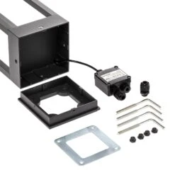 Lucande LED-Sockellampe Carlota, Dunkelgrau, 50 Cm -Lucande 9616149 7