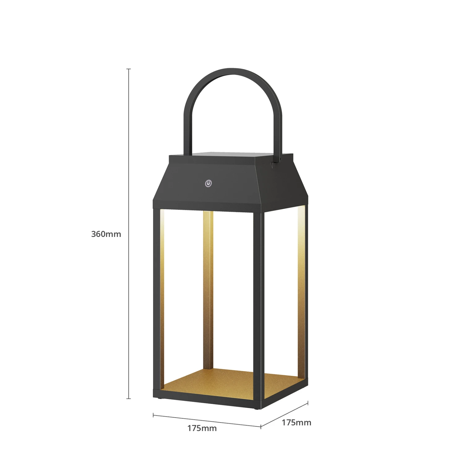 Lucande Maleos LED-Solar-Laterne, Dimmbar 7 Lucande Maleos LED-Solar-Laterne, Dimmbar – Bild 7