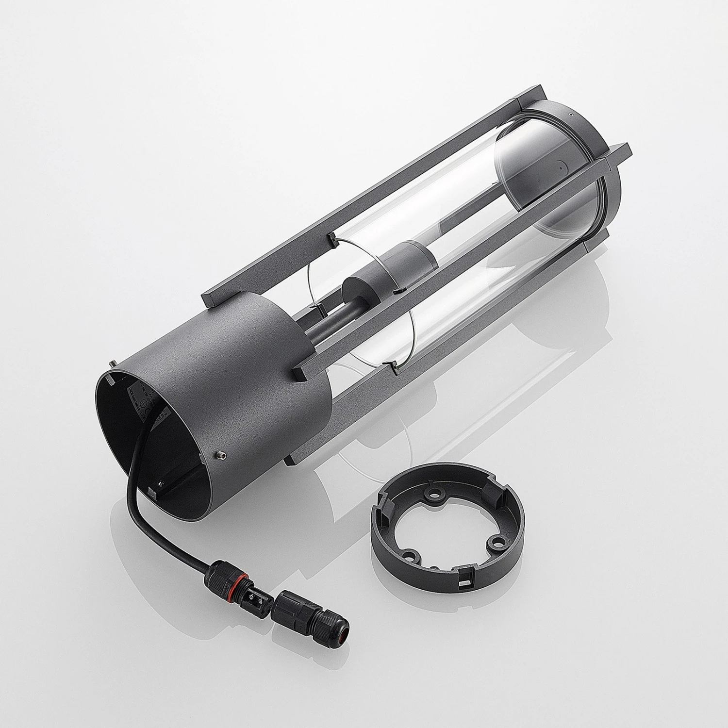 Lucande Brienne Sockelleuchte Aus Aluminium 8 Lucande Brienne Sockelleuchte Aus Aluminium – Bild 8