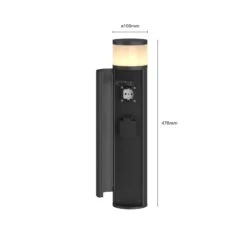 Lucande Corban LED-Sockelleuchte, Tür + Steckdosen 15 Lucande Corban LED-Sockelleuchte, Tür + Steckdosen -Lucande 9616173 6