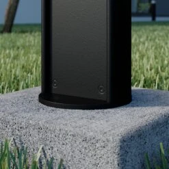 Lucande Corban LED-Sockelleuchte Mit 2 Steckdosen -Lucande 9616174 3