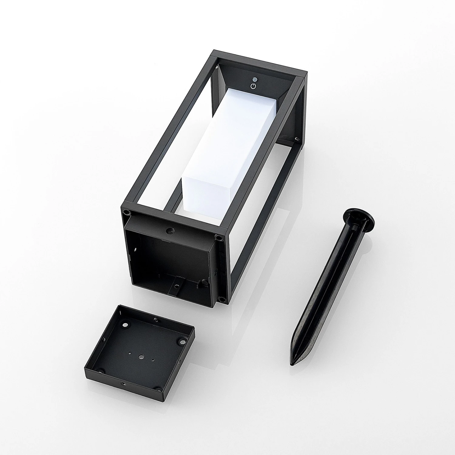 Lucande Eliel LED-Solarsockelleuchte, 34 Cm 9 Lucande Eliel LED-Solarsockelleuchte, 34 Cm – Bild 9