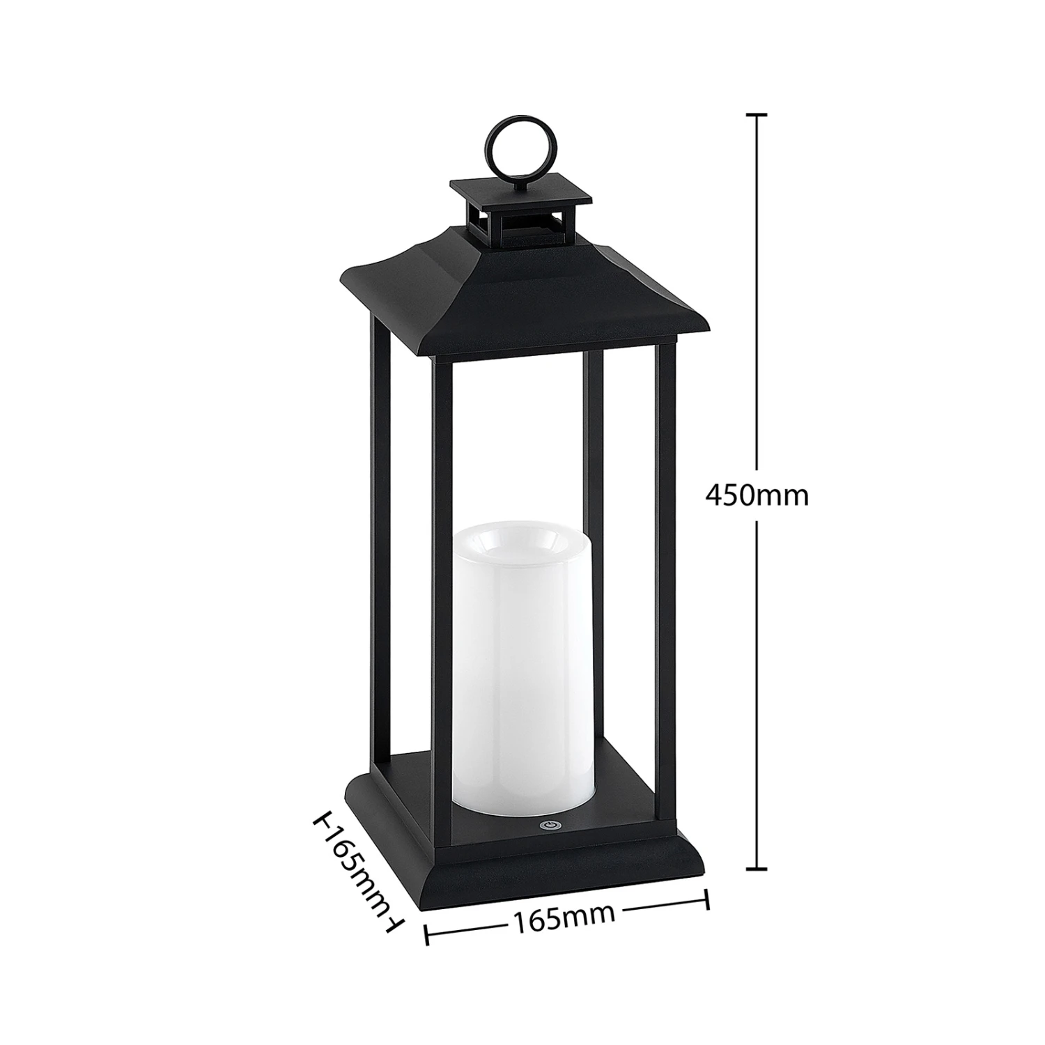 Lucande Vadik LED-Außenlaterne Mit Akku 4 Lucande Vadik LED-Außenlaterne Mit Akku – Bild 4