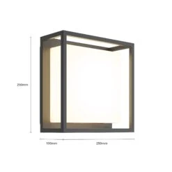 Lucande Kuga LED-Außenwandleuchte -Lucande 9616188 3