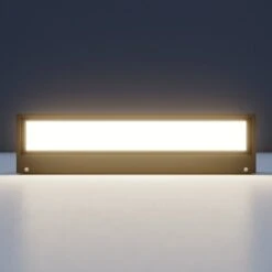 Lucande Lengo LED-Wandlampe, 25 Cm, Grafit, 1-fl. 12 Lucande Lengo LED-Wandlampe, 25 Cm, Grafit, 1-fl. -Lucande 9616208 5