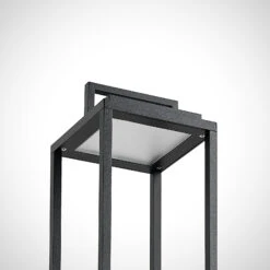 Lucande Elaja LED-Außenlaterne, Akku, USB, Schwarz -Lucande 9616221 3