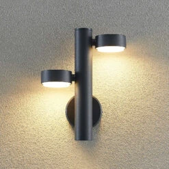 Lucande Kynlee LED-Außenwandleuchte, Dreiflammig 15 Lucande Kynlee LED-Außenwandleuchte, Dreiflammig -Lucande 9616233 6