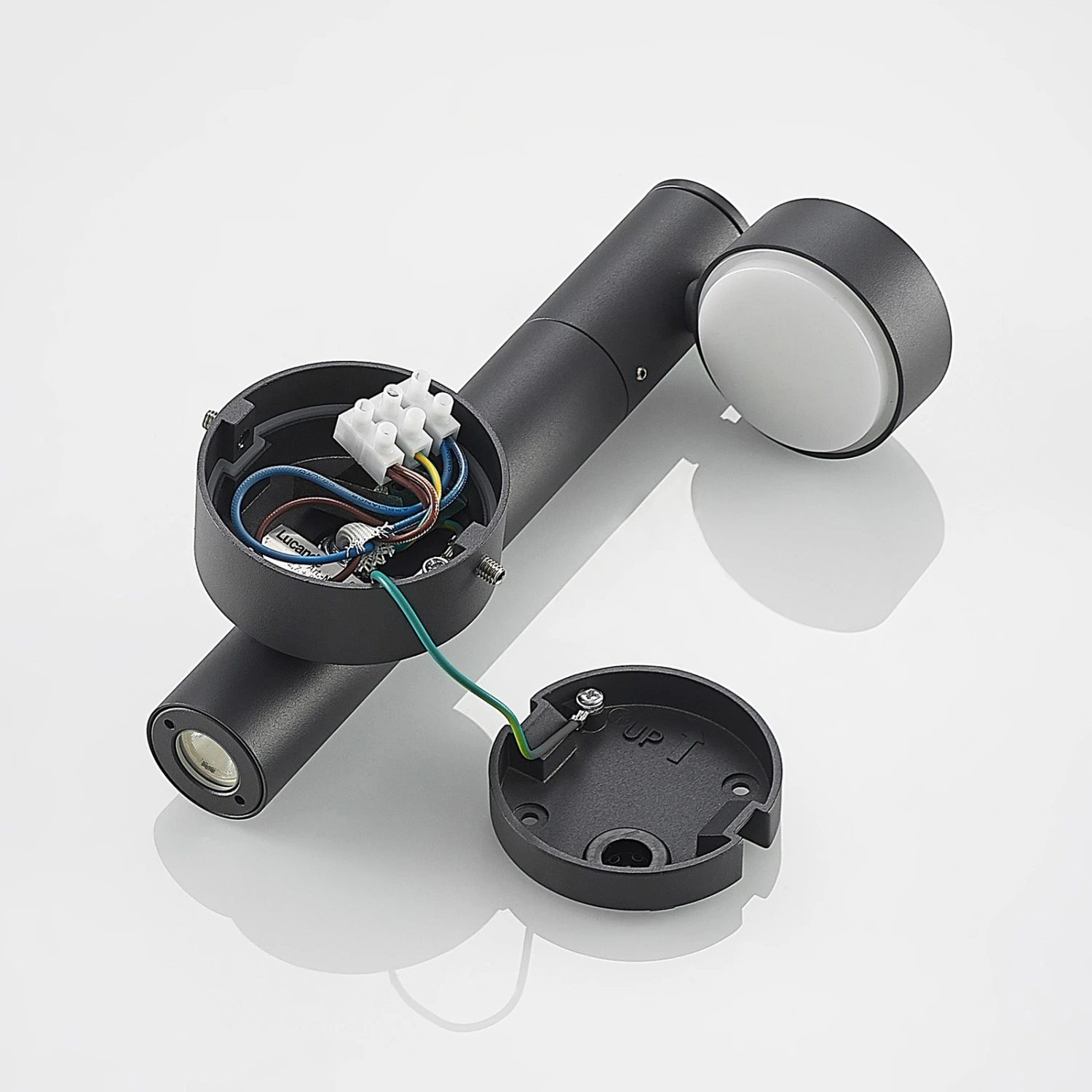 Lucande Kynlee LED-Außenwandleuchte, Zweiflammig 9 Lucande Kynlee LED-Außenwandleuchte, Zweiflammig – Bild 9