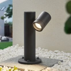 Lucande Maloney Sockelleuchte, Einflammig, 30 Cm