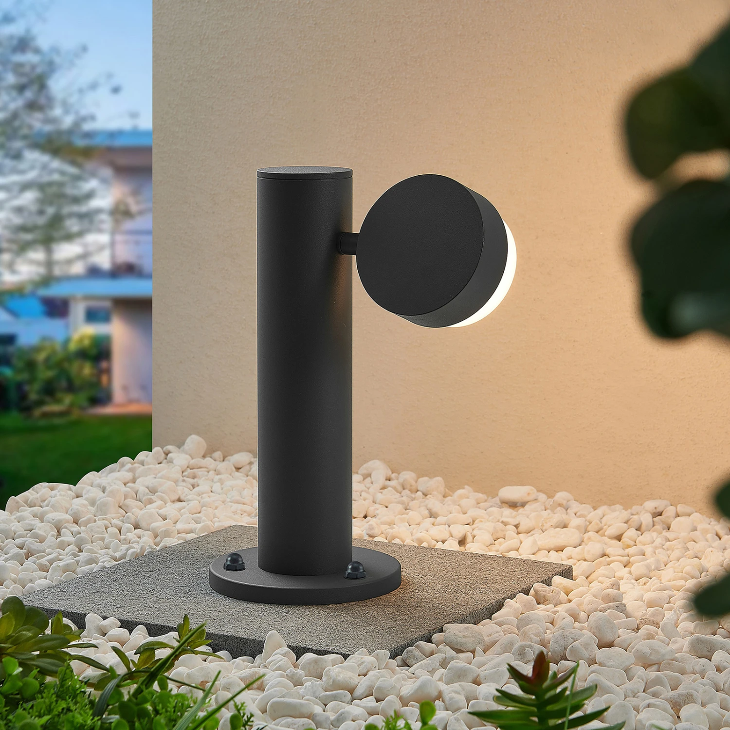 Lucande Marvella Sockelleuchte, Einflammig, 30 Cm 2 Lucande Marvella Sockelleuchte, Einflammig, 30 Cm – Bild 2