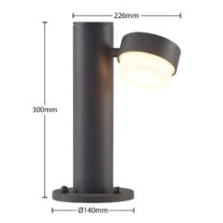 Lucande Marvella Sockelleuchte, Einflammig, 30 Cm 13 Lucande Marvella Sockelleuchte, Einflammig, 30 Cm -Lucande 9616247 4