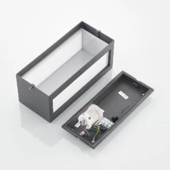 Lucande Lengo Wandleuchte E27 25cm 1-fl. Holz -Lucande 9616271 8