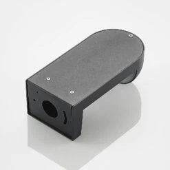 Lucande Jasmia Sensor-Außenwandlampe, Dunkelgrau -Lucande 9616279 8