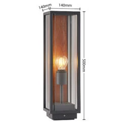 Lucande Elwin Sockelleuchte, Eckig, Alu, 50 Cm 13 Lucande Elwin Sockelleuchte, Eckig, Alu, 50 Cm -Lucande 9616292 4