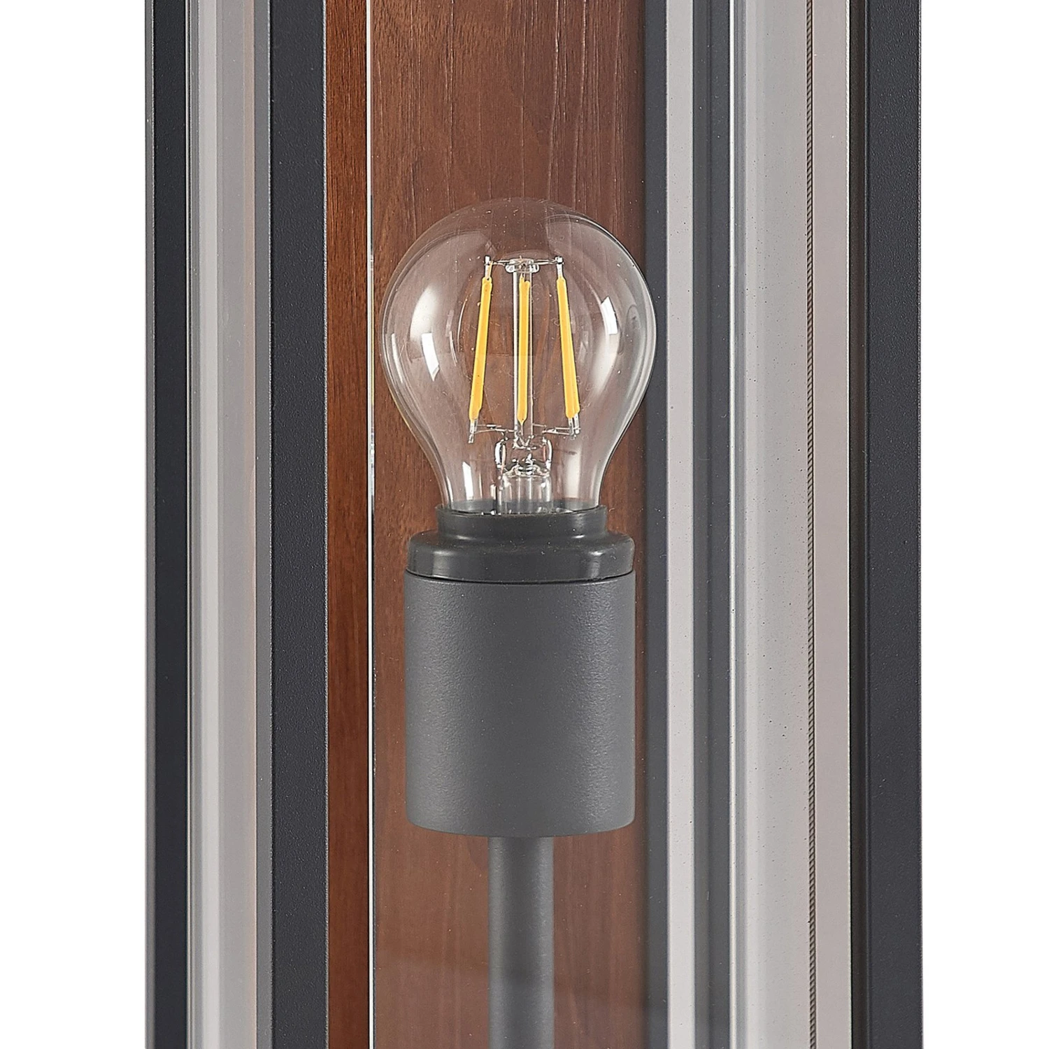 Lucande Elwin Sockelleuchte, Eckig, Alu, 50 Cm 7 Lucande Elwin Sockelleuchte, Eckig, Alu, 50 Cm – Bild 7